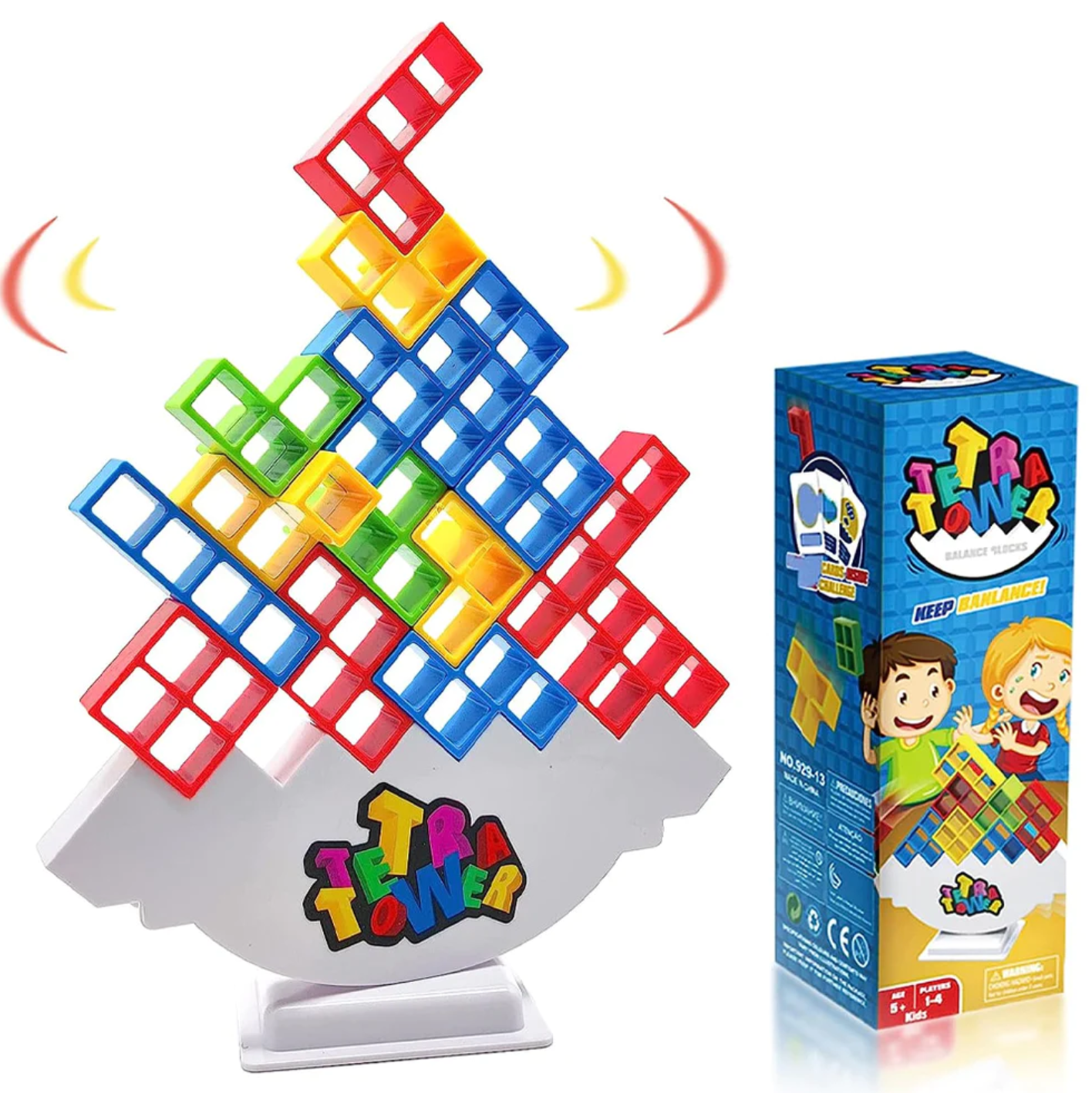 Tetra Tower Balance Game