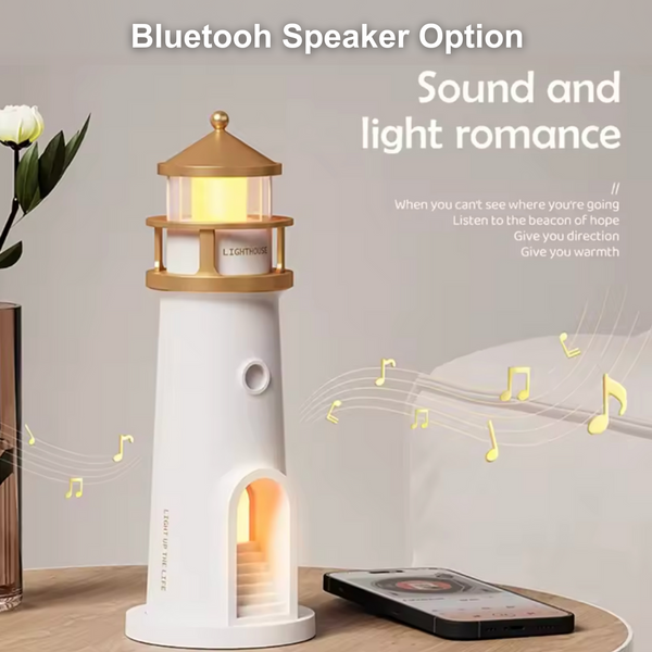 Magical Moonlight Lighthouse Lamp